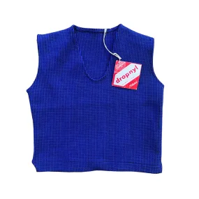 1960's Blue Vest / Gilet French Made 18-24M