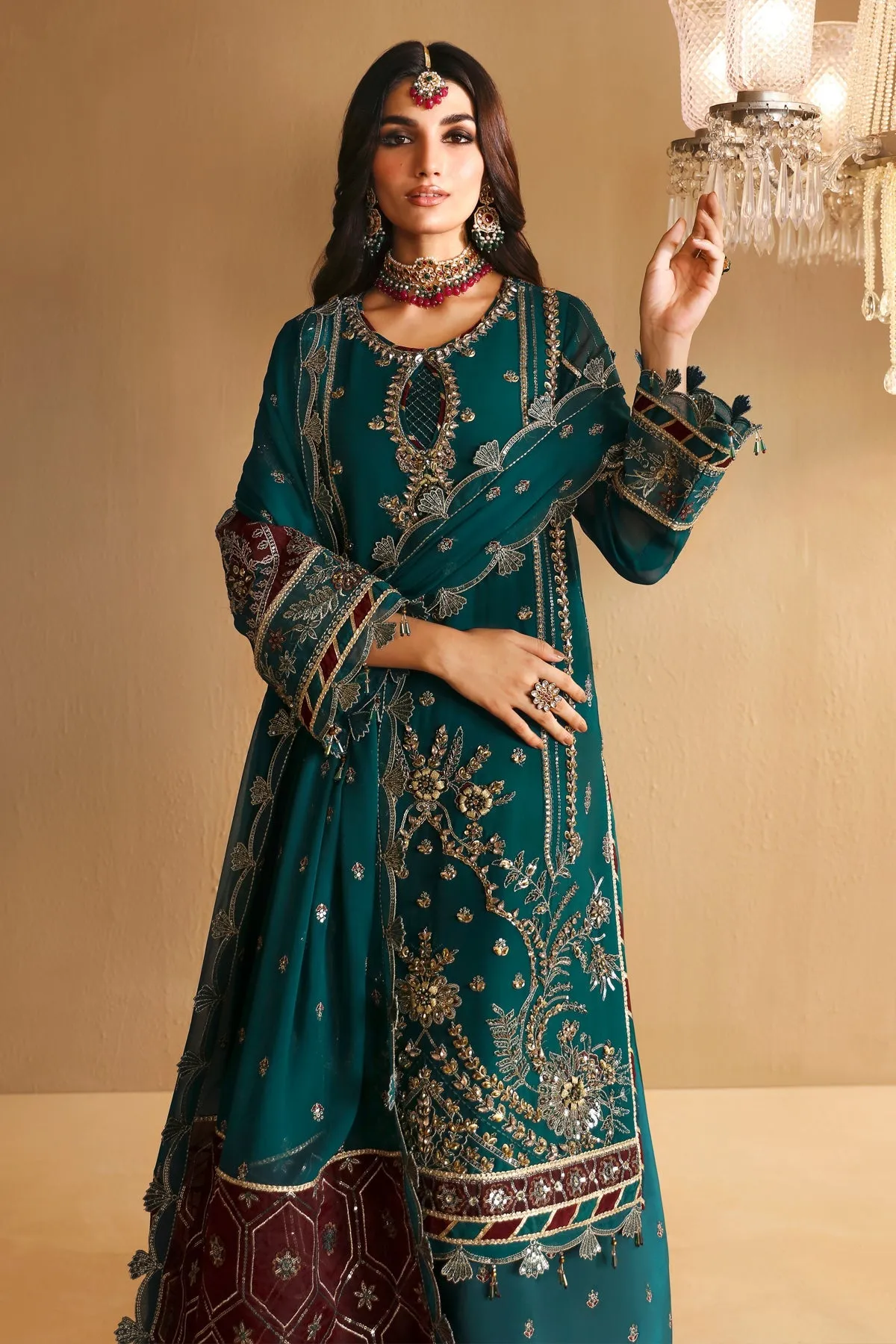 Alizeh Reena Handcrafted Wedding Edit Formals – AF-HM-4024-Khiva