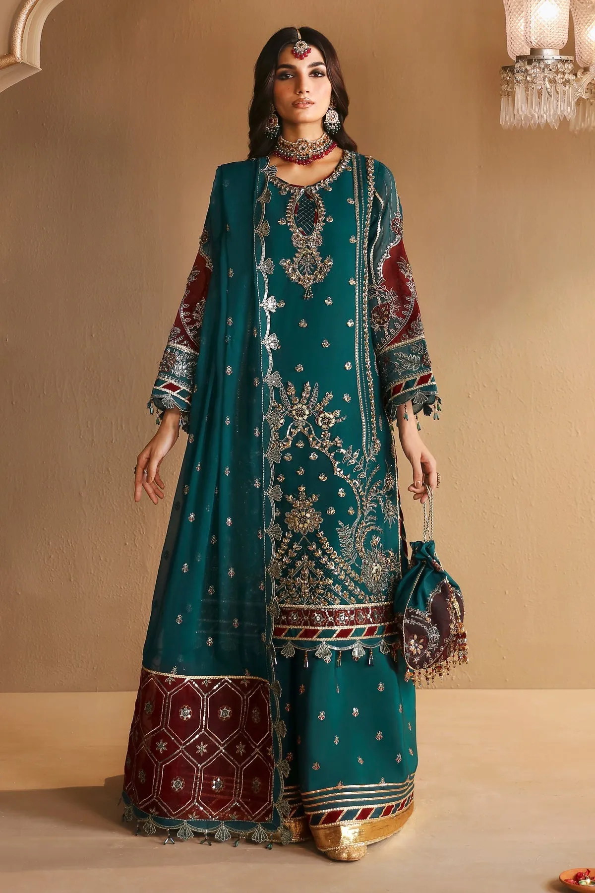 Alizeh Reena Handcrafted Wedding Edit Formals – AF-HM-4024-Khiva