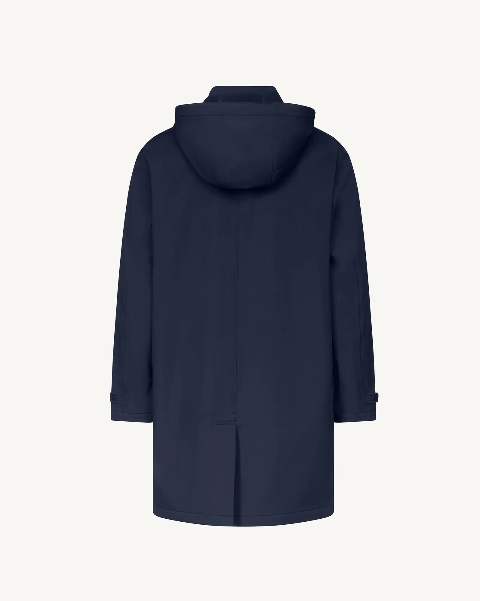 Athenes 2.0 waterproof jacket with detachable hood Navy