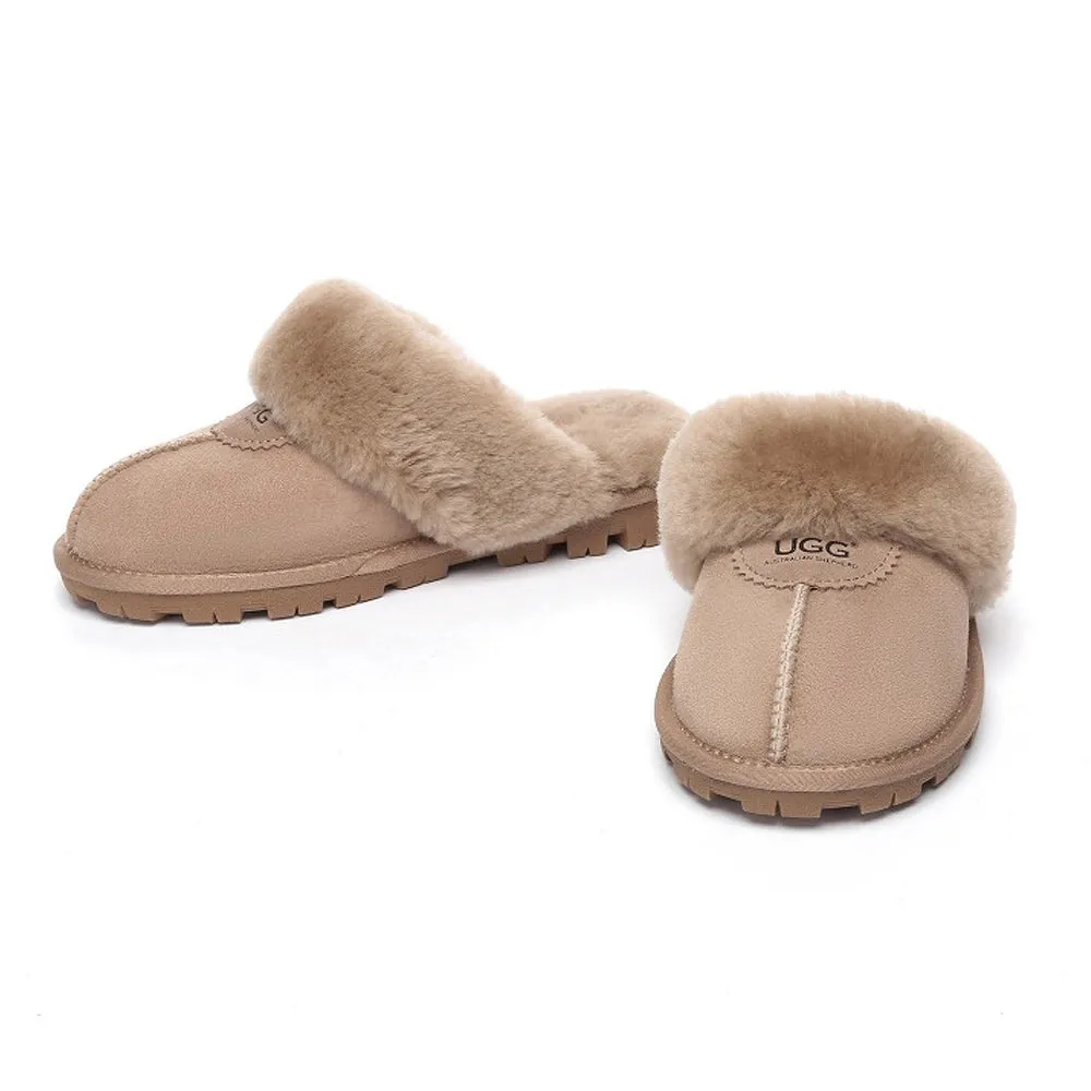 Australian Shepherd Waffle Slippers