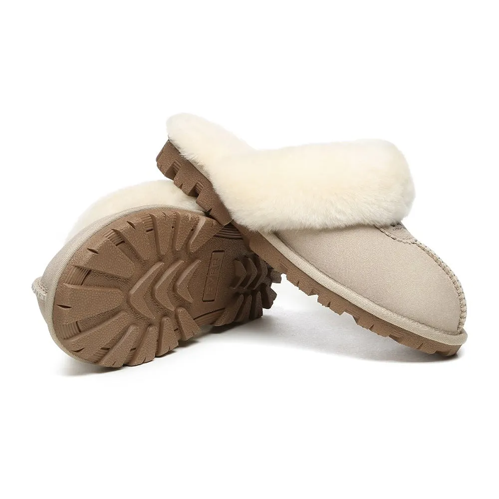 Australian Shepherd Waffle Slippers