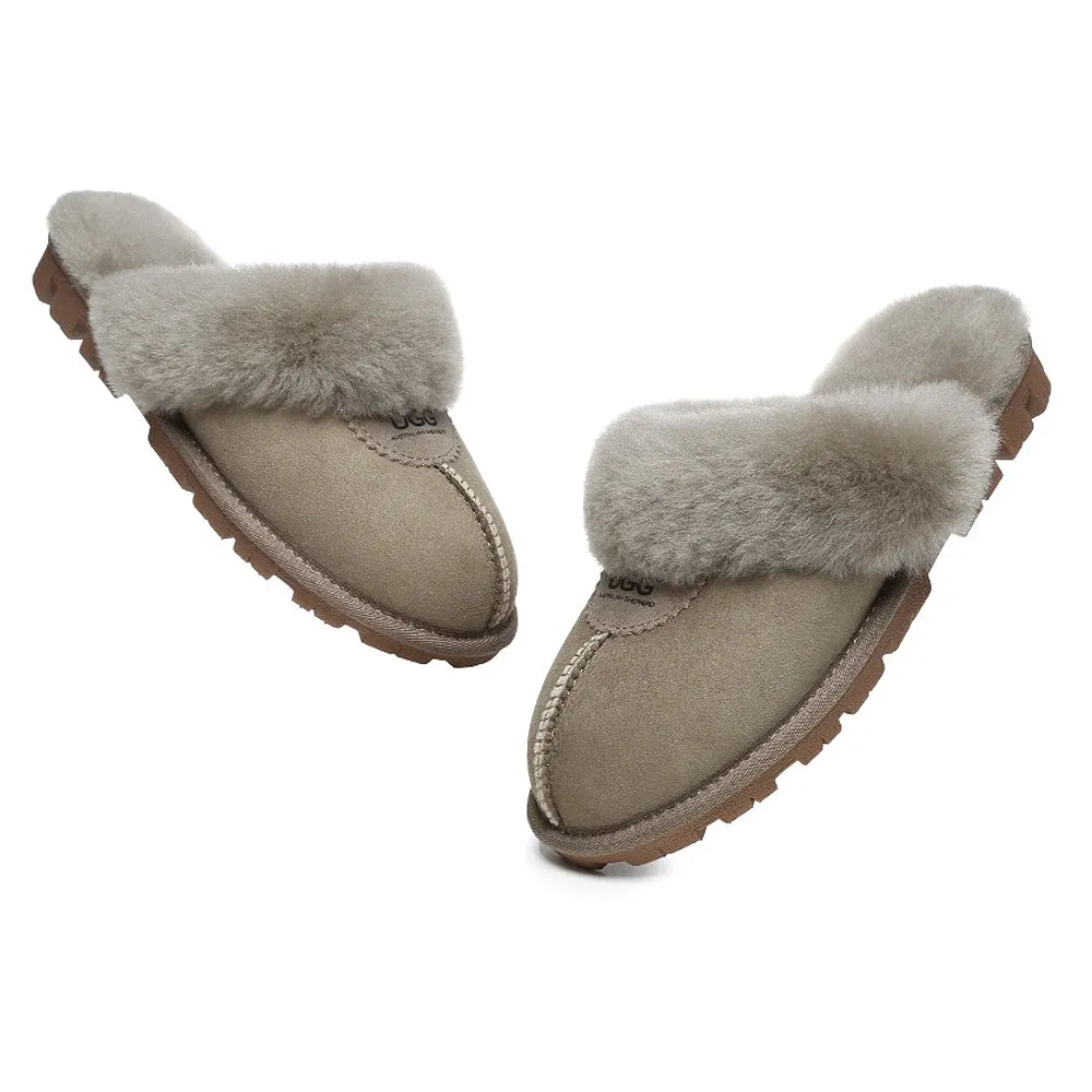 Australian Shepherd Waffle Slippers