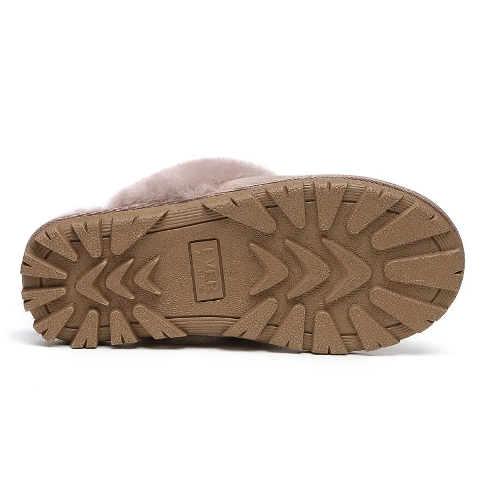 Australian Shepherd Waffle Slippers