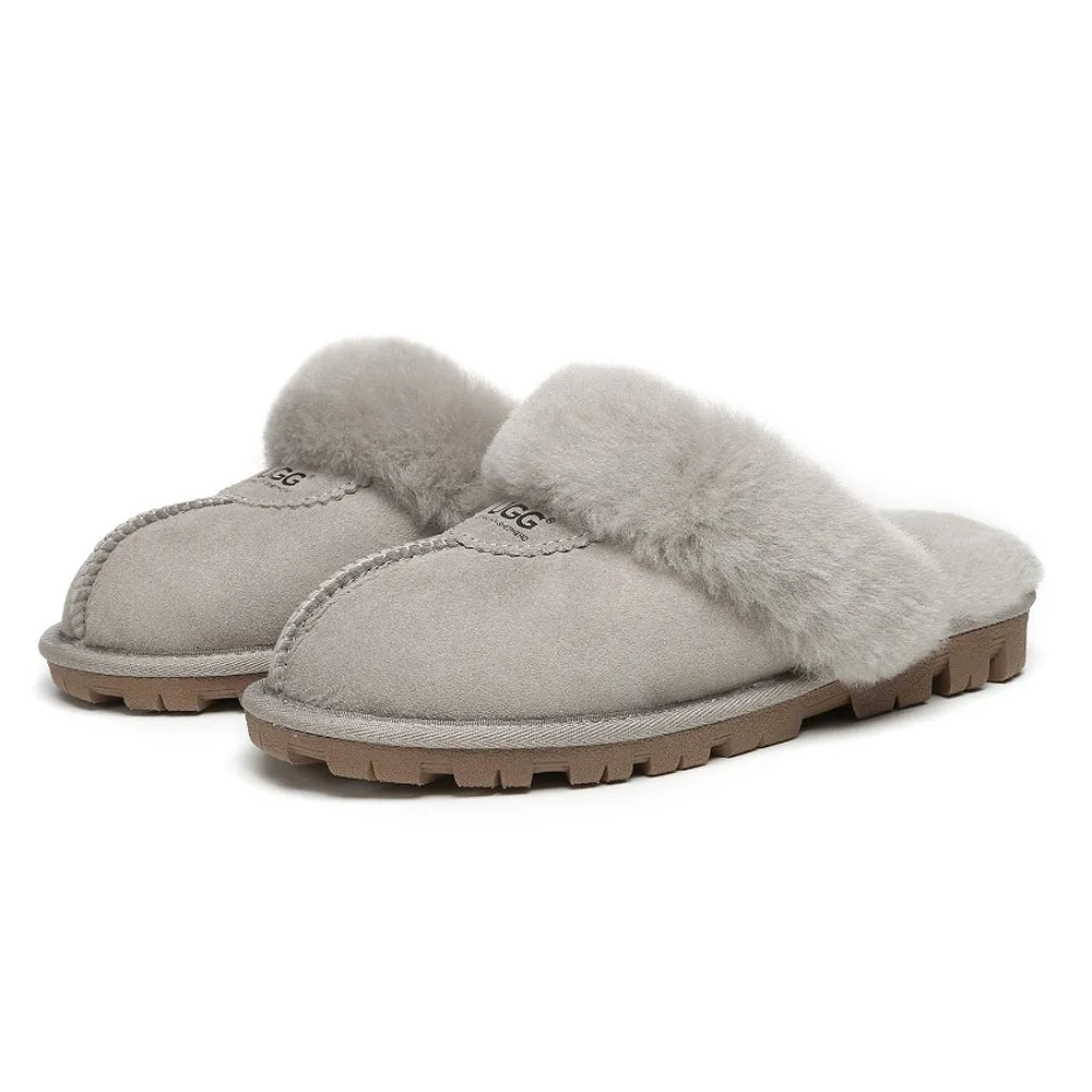 Australian Shepherd Waffle Slippers