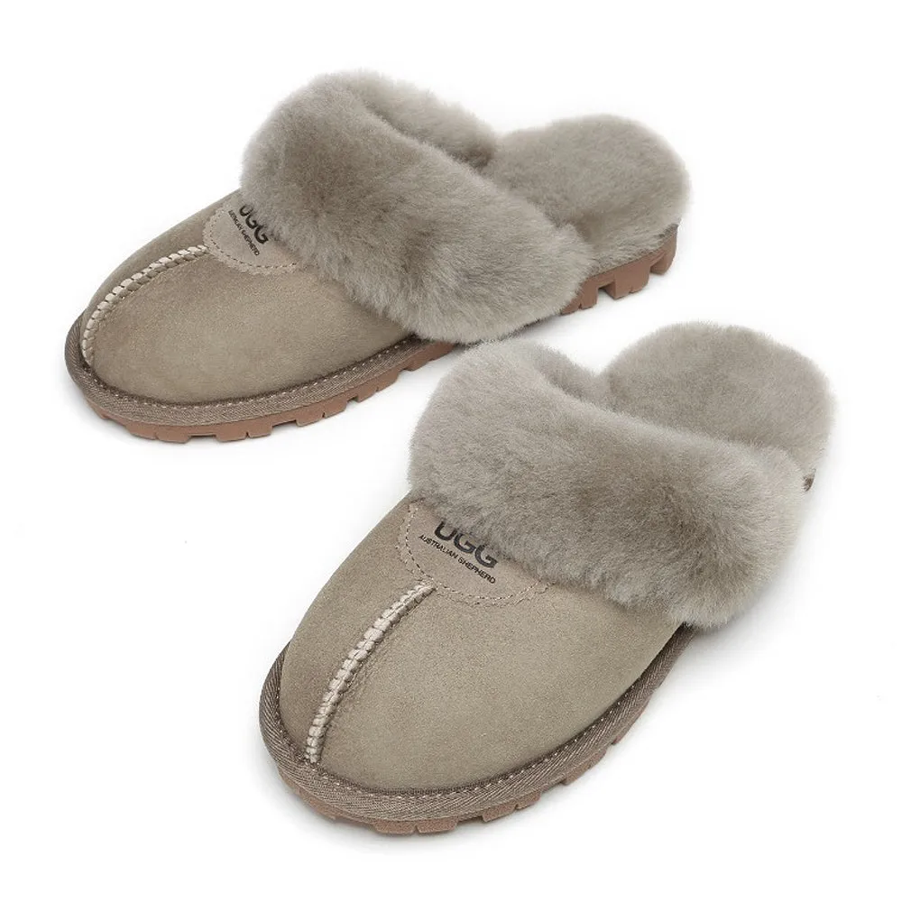 Australian Shepherd Waffle Slippers