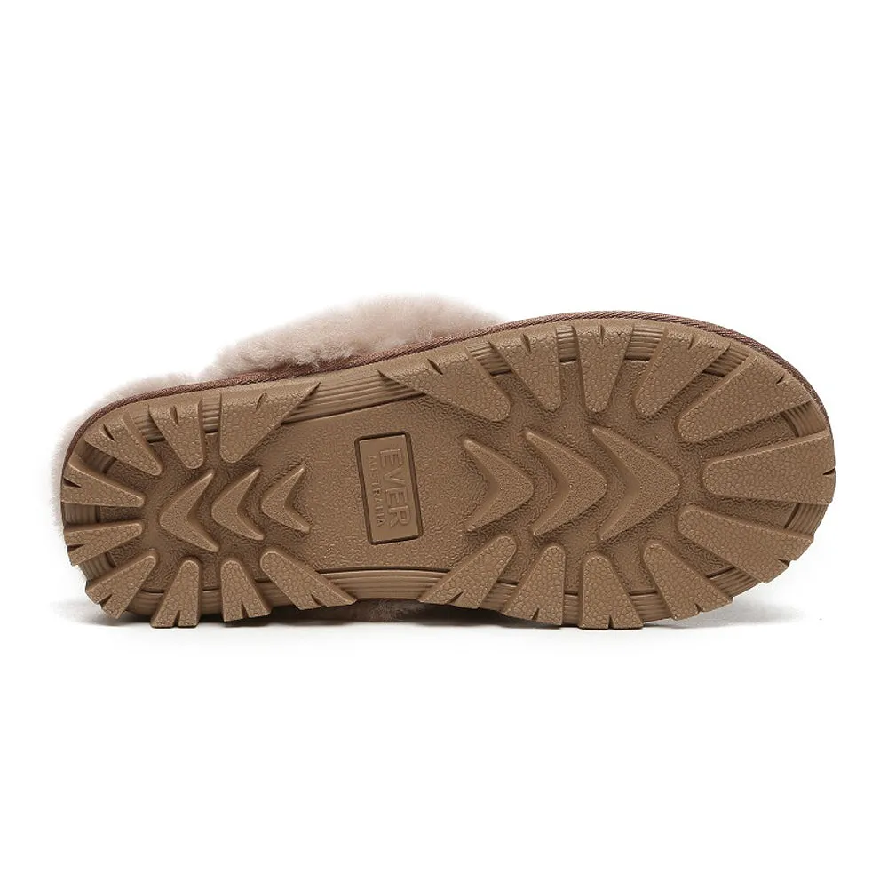 Australian Shepherd Waffle Slippers