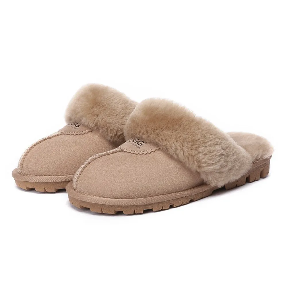 Australian Shepherd Waffle Slippers