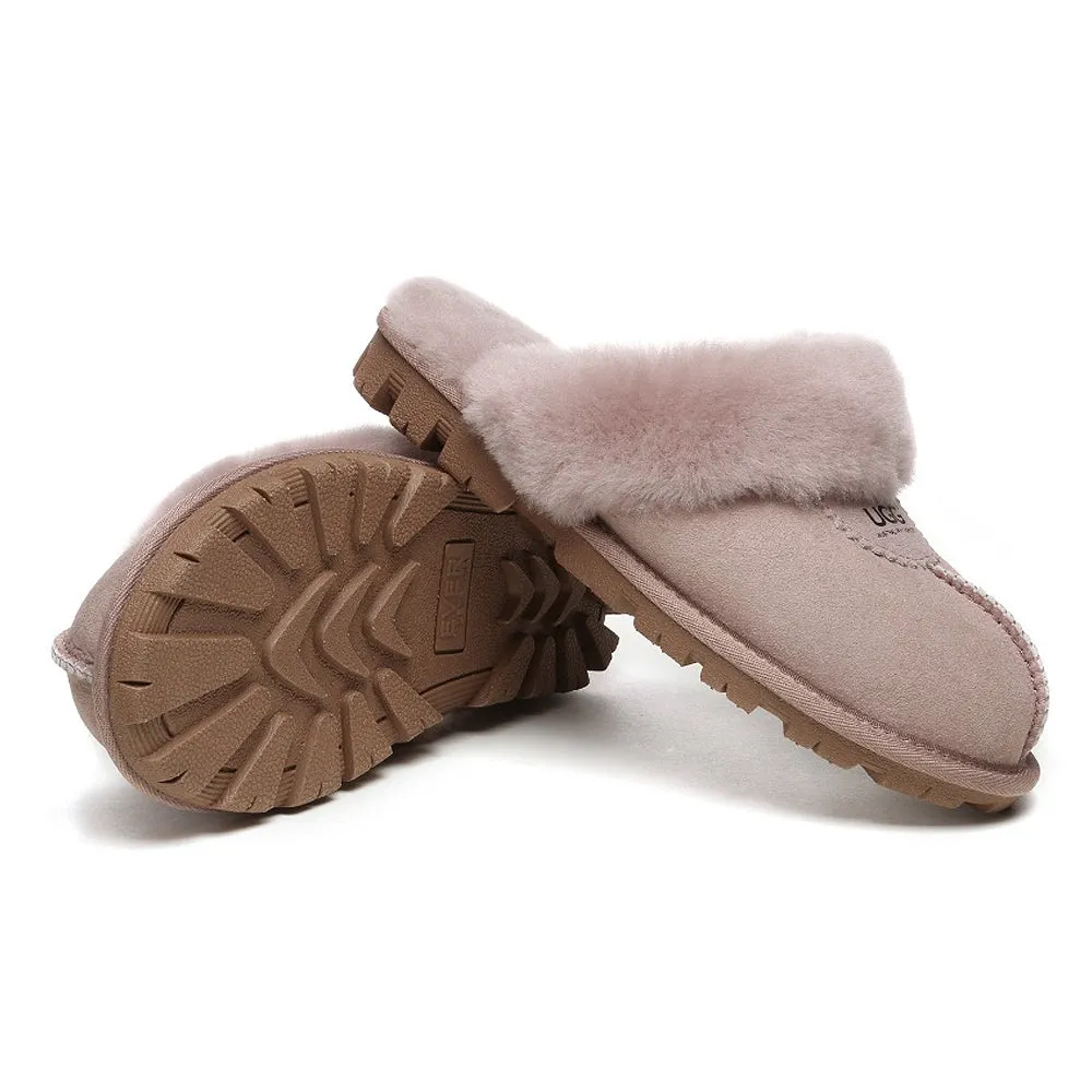 Australian Shepherd Waffle Slippers