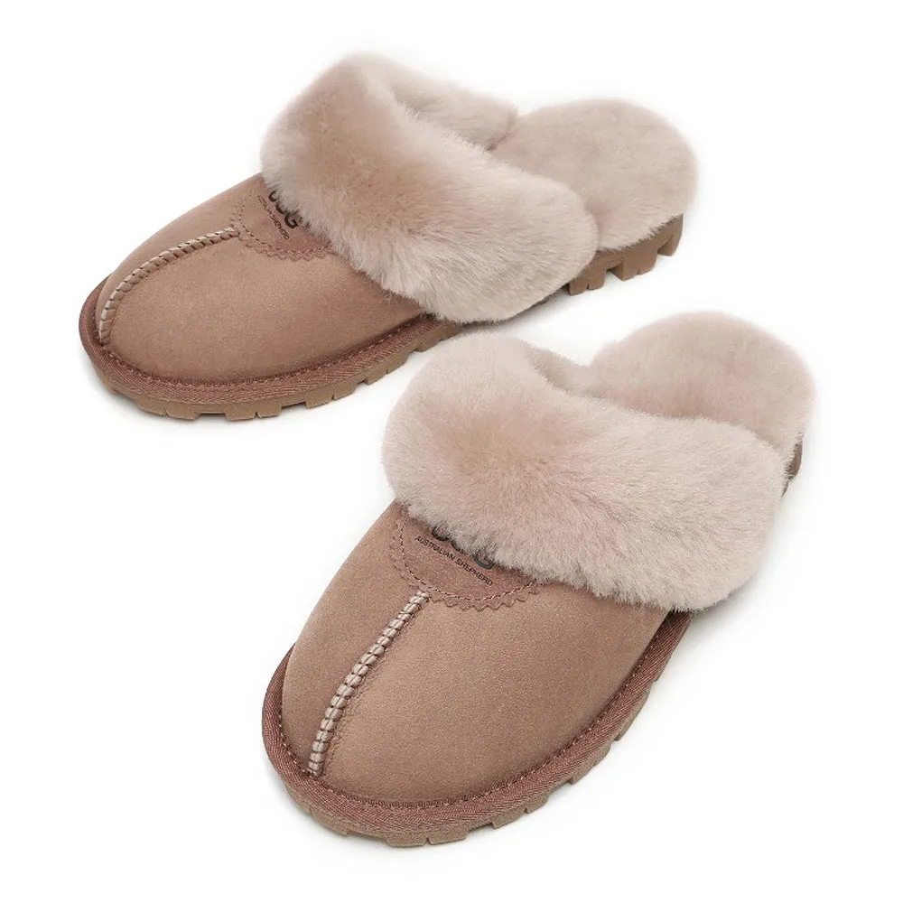 Australian Shepherd Waffle Slippers