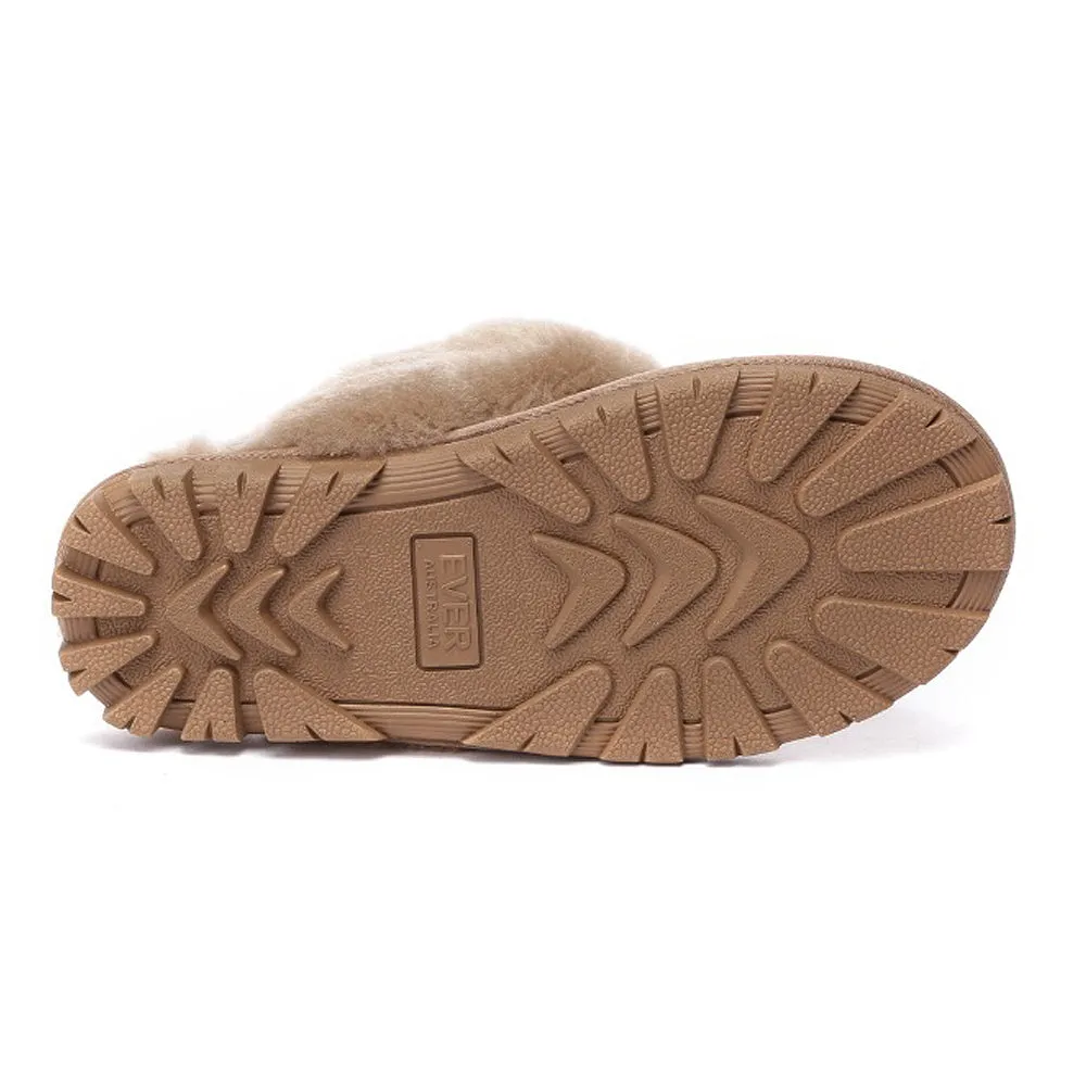 Australian Shepherd Waffle Slippers