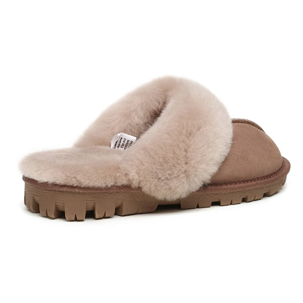 Australian Shepherd Waffle Slippers