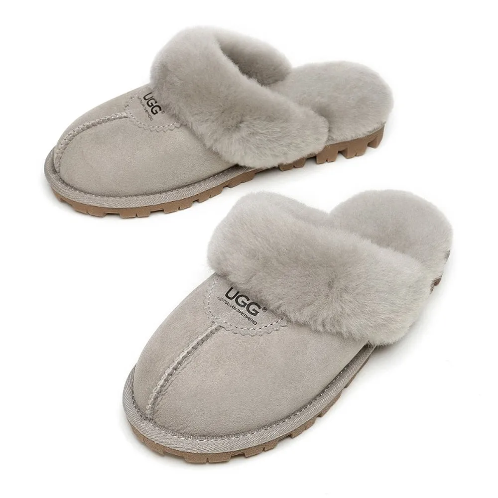 Australian Shepherd Waffle Slippers