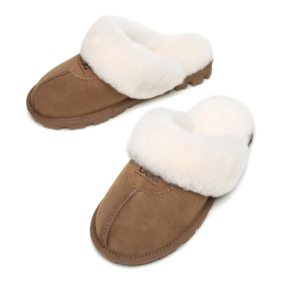 Australian Shepherd Waffle Slippers