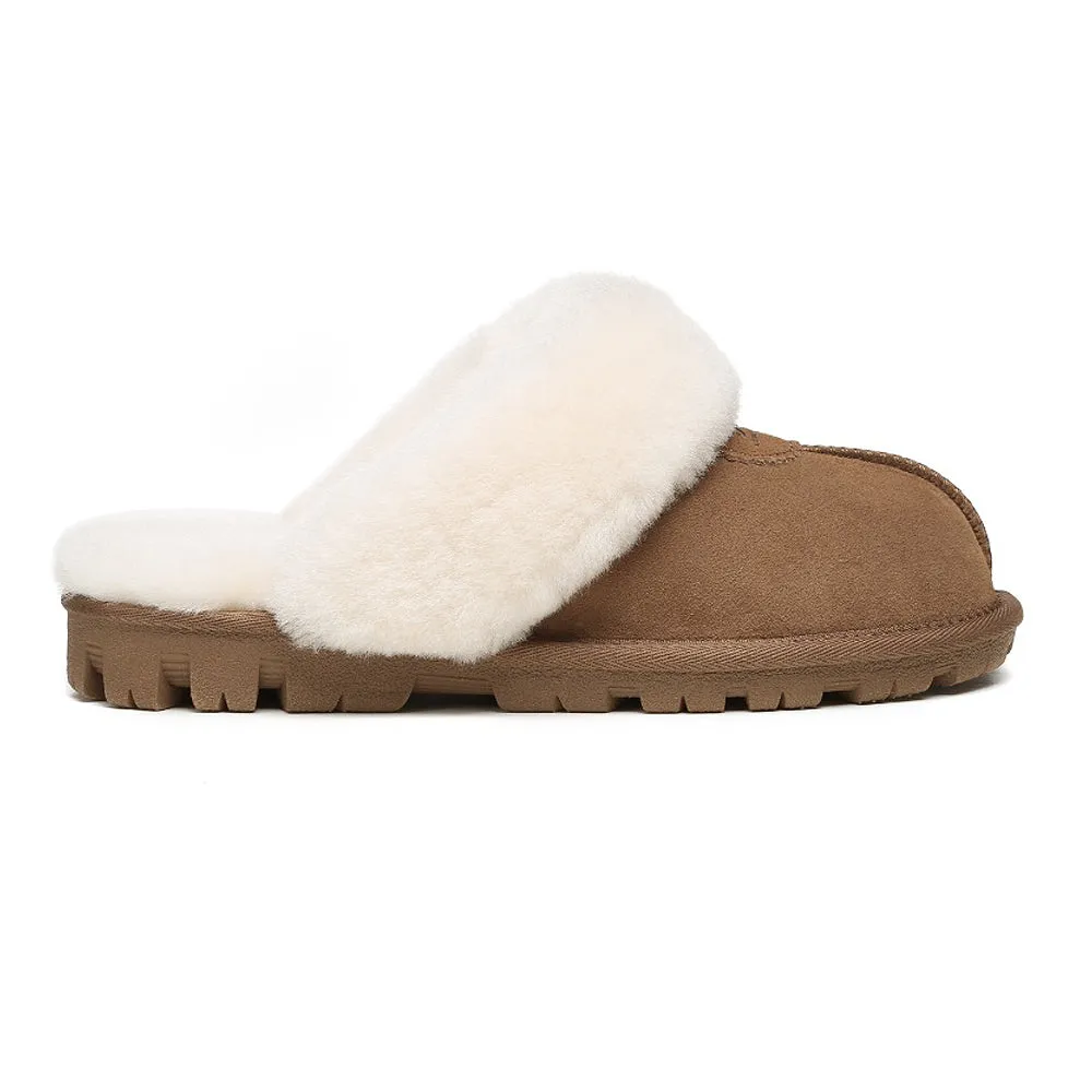 Australian Shepherd Waffle Slippers