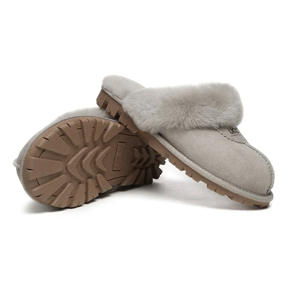 Australian Shepherd Waffle Slippers