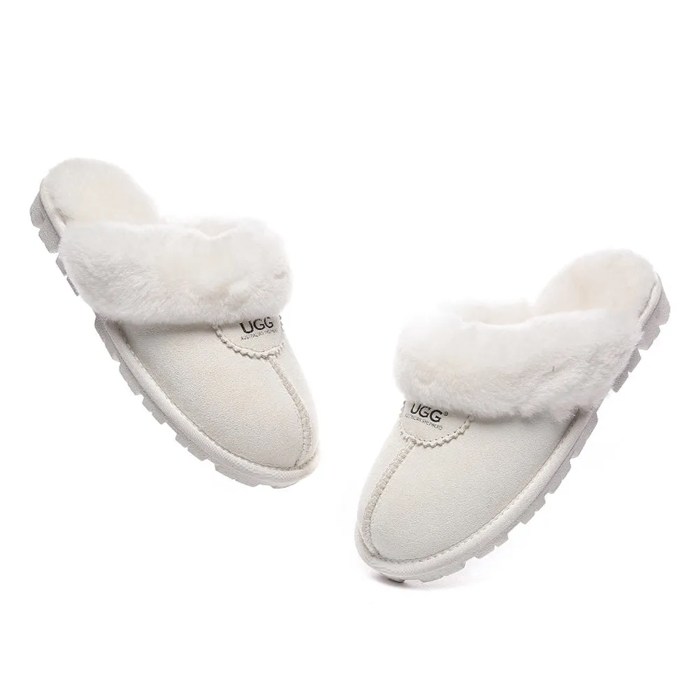 Australian Shepherd Waffle Slippers