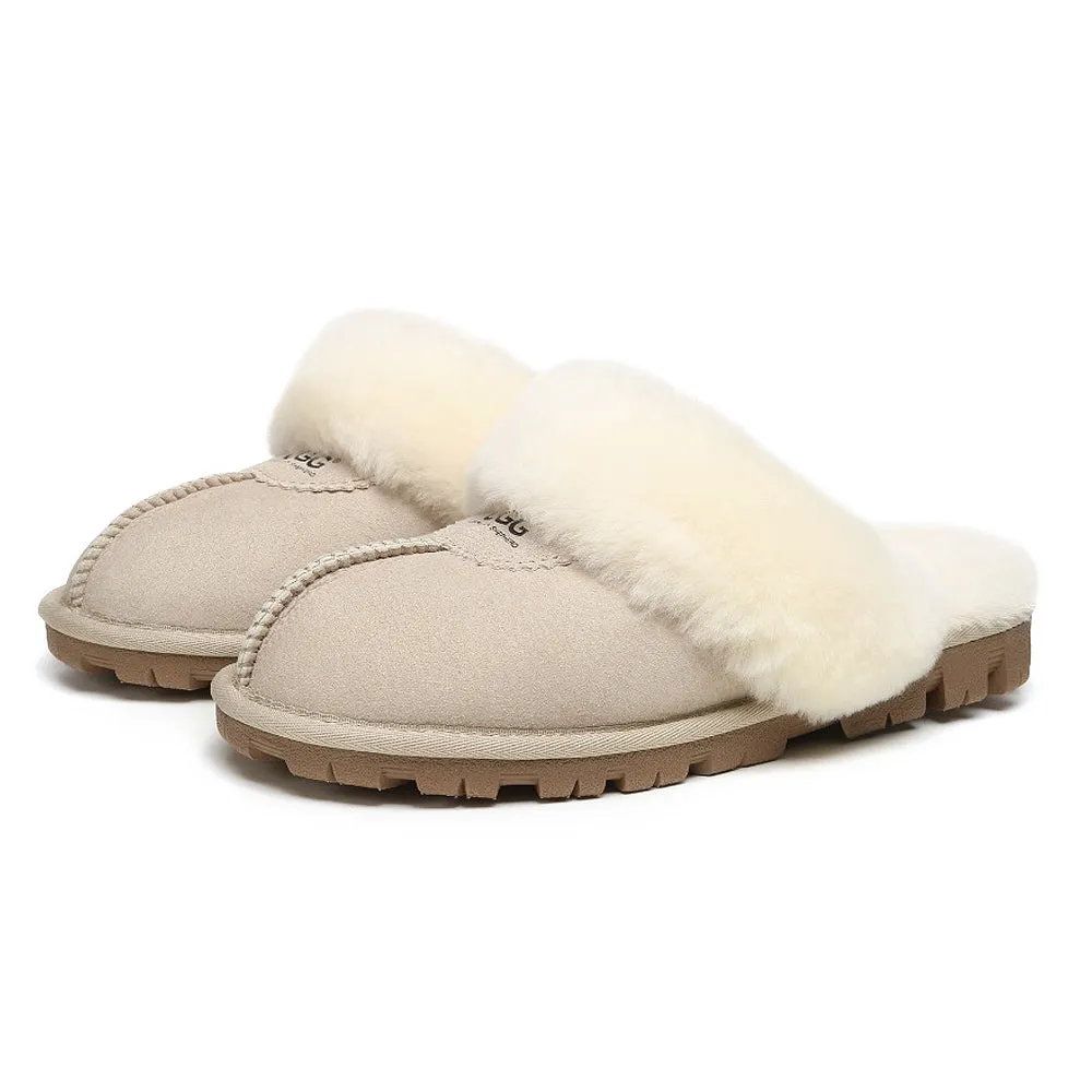 Australian Shepherd Waffle Slippers