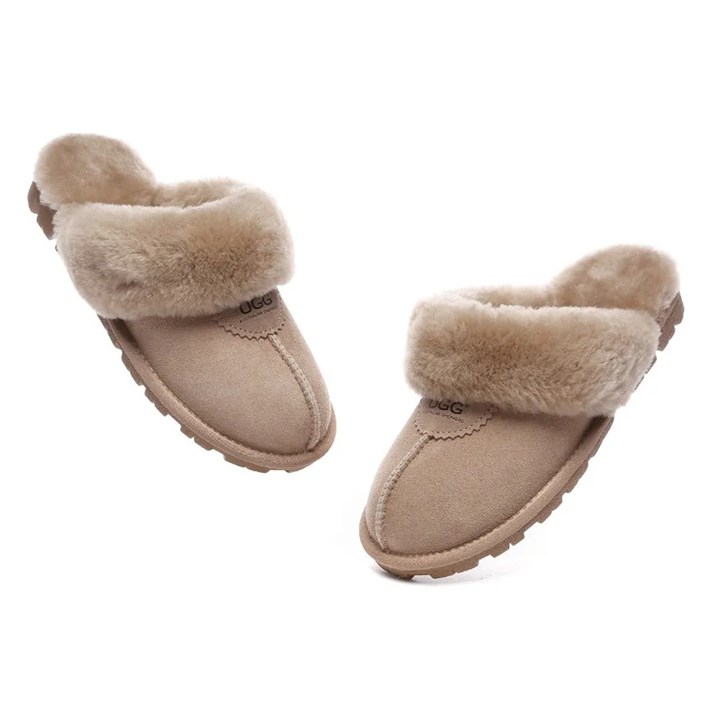 Australian Shepherd Waffle Slippers