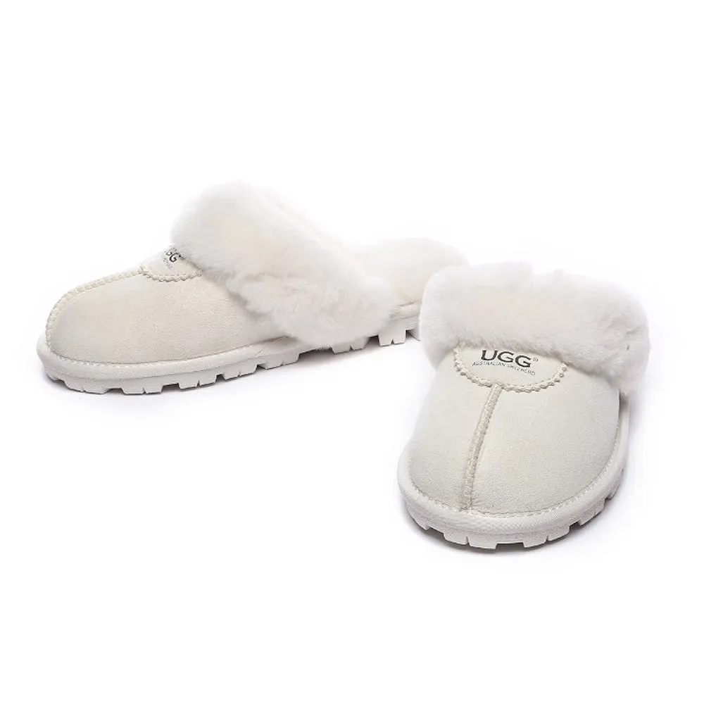 Australian Shepherd Waffle Slippers