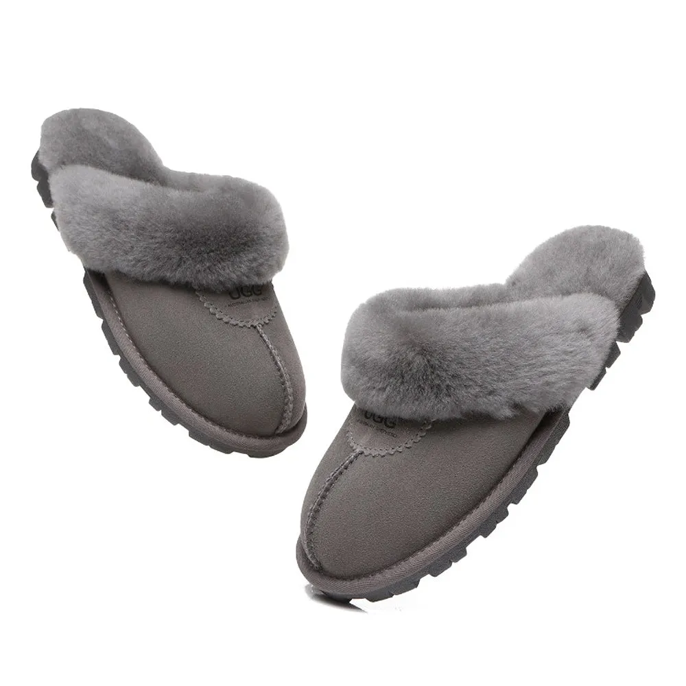 Australian Shepherd Waffle Slippers