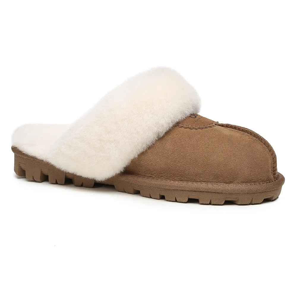 Australian Shepherd Waffle Slippers