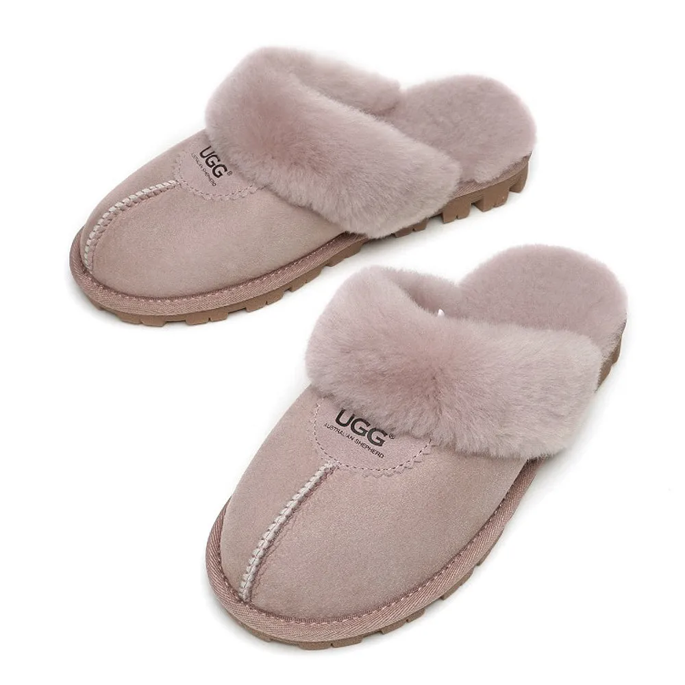 Australian Shepherd Waffle Slippers