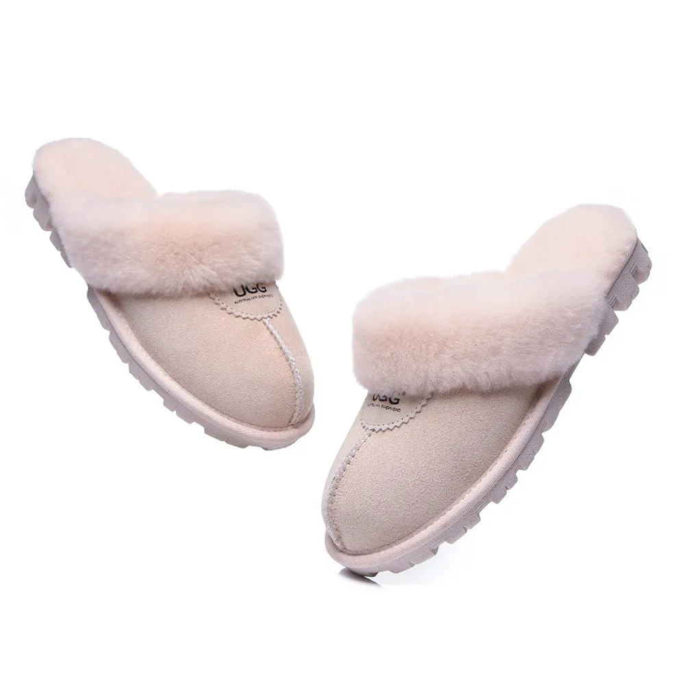 Australian Shepherd Waffle Slippers