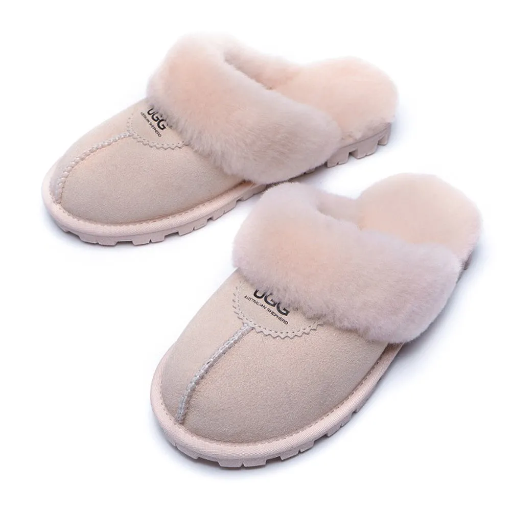 Australian Shepherd Waffle Slippers