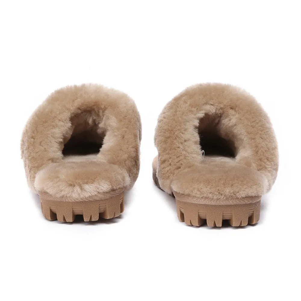 Australian Shepherd Waffle Slippers