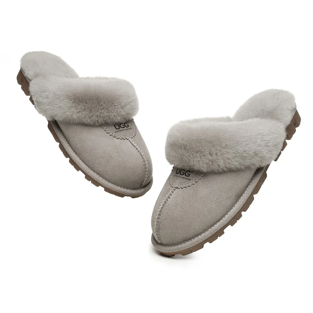 Australian Shepherd Waffle Slippers