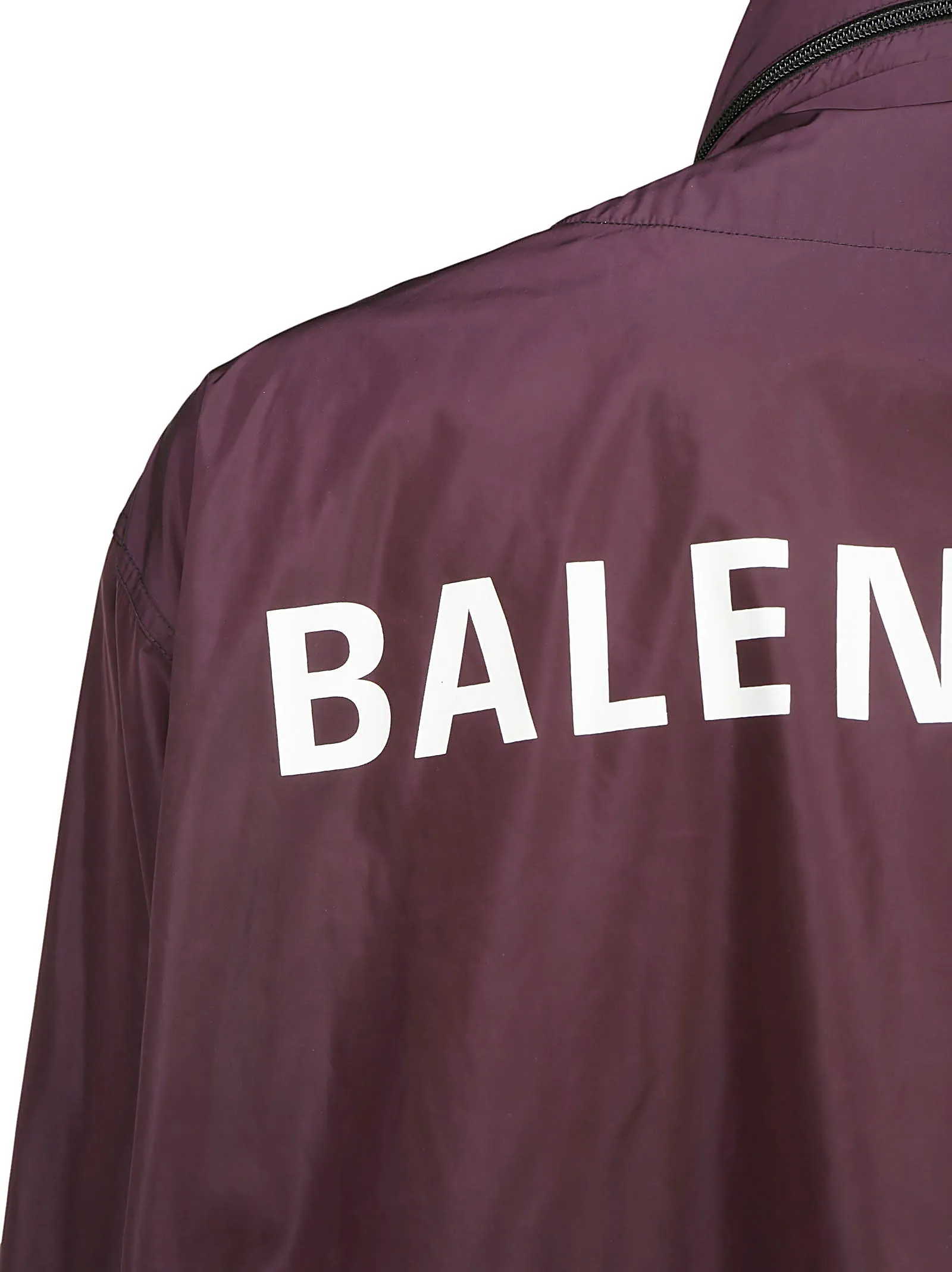 Balenciaga Logo Printed Raincoat