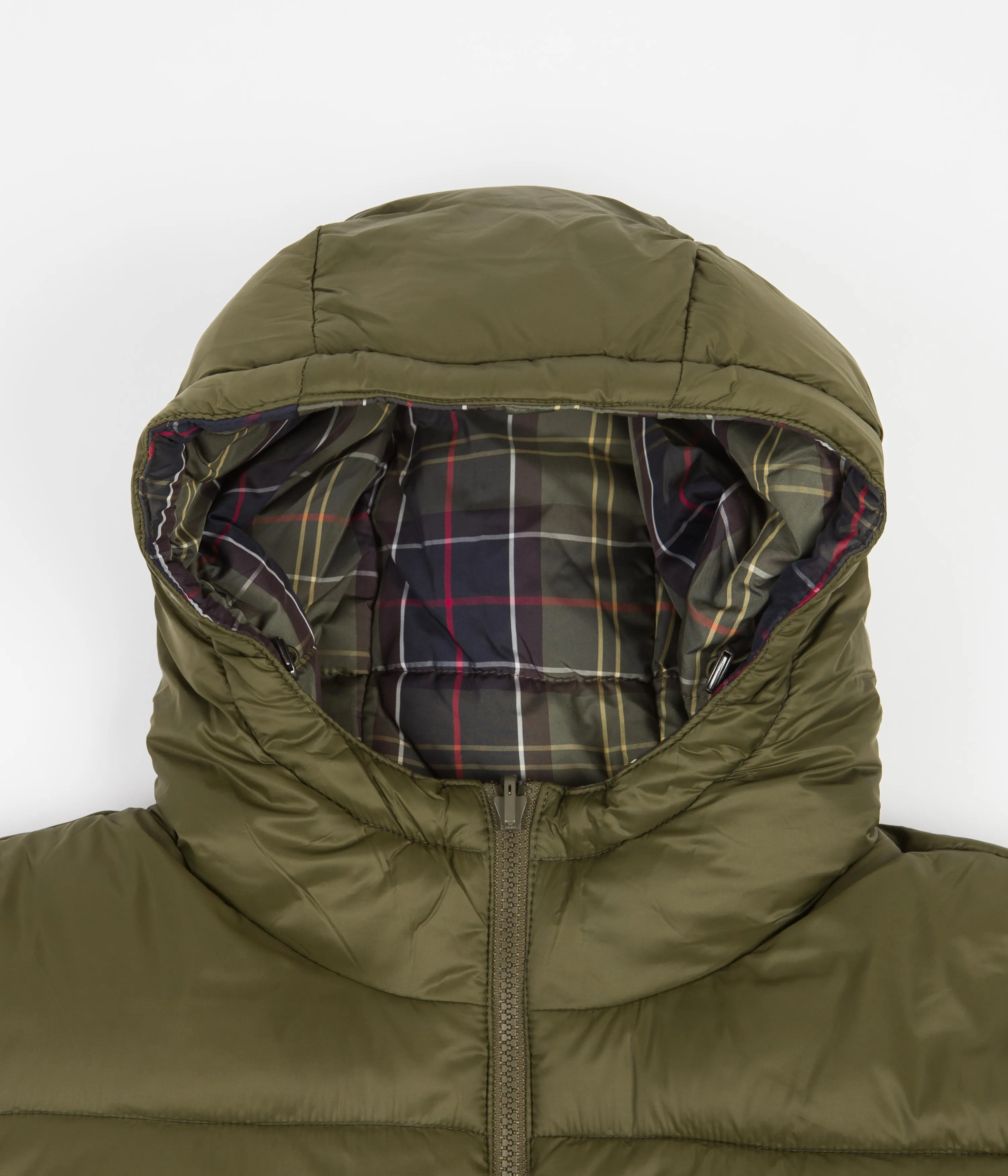 Barbour Beacon Reversible Hike Quilted Jacket - Uniform Olive