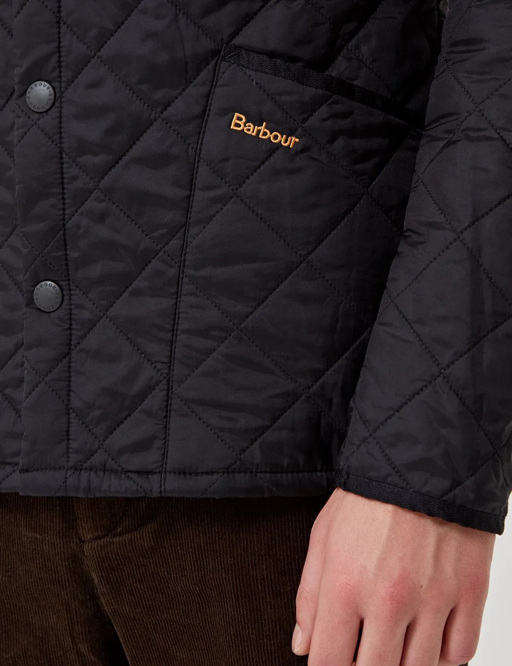 Barbour Heritage Liddesdale Quilted Jacket - Black