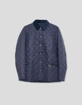 BARBOUR HERITAGE LIDDESDALE QUILTED JACKET - NAVY