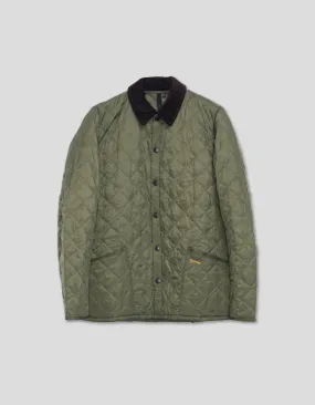 BARBOUR HERITAGE LIDDESDALE QUILTED JACKET - OLIVE