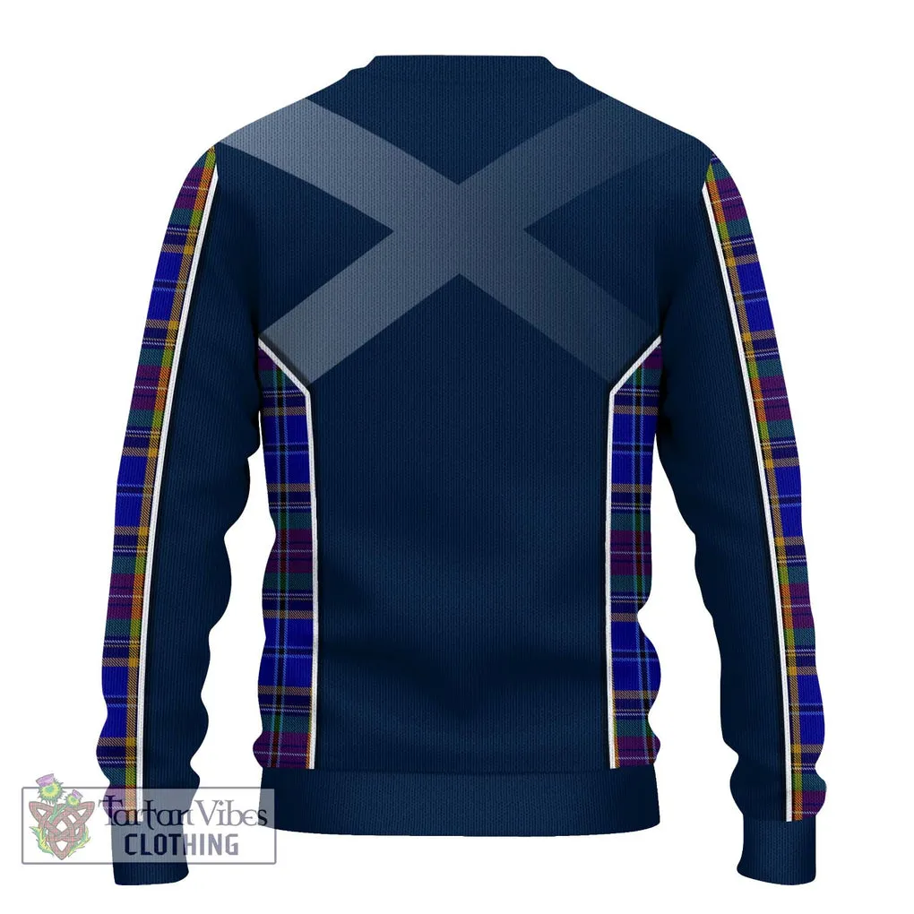 Beattie Tartan Ugly Sweater with Family Crest and Lion Rampant Vibes Sport Style