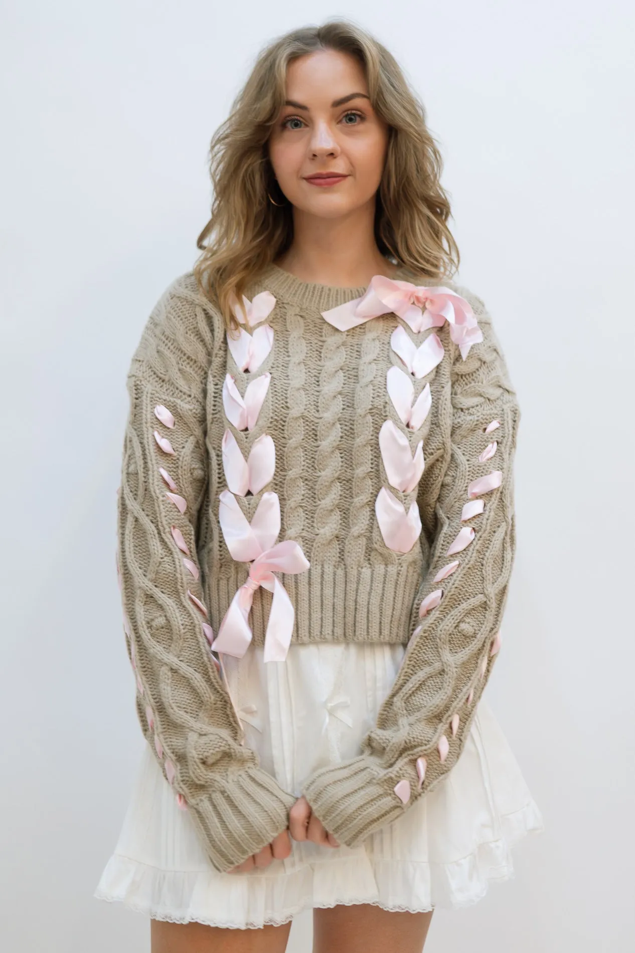 Bianca Bow Knit Sweater