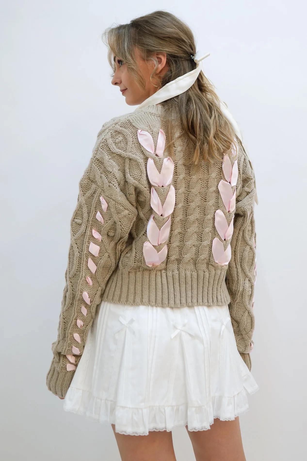 Bianca Bow Knit Sweater