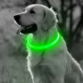 BSEEN TPU Cuttable LED Dog Collar