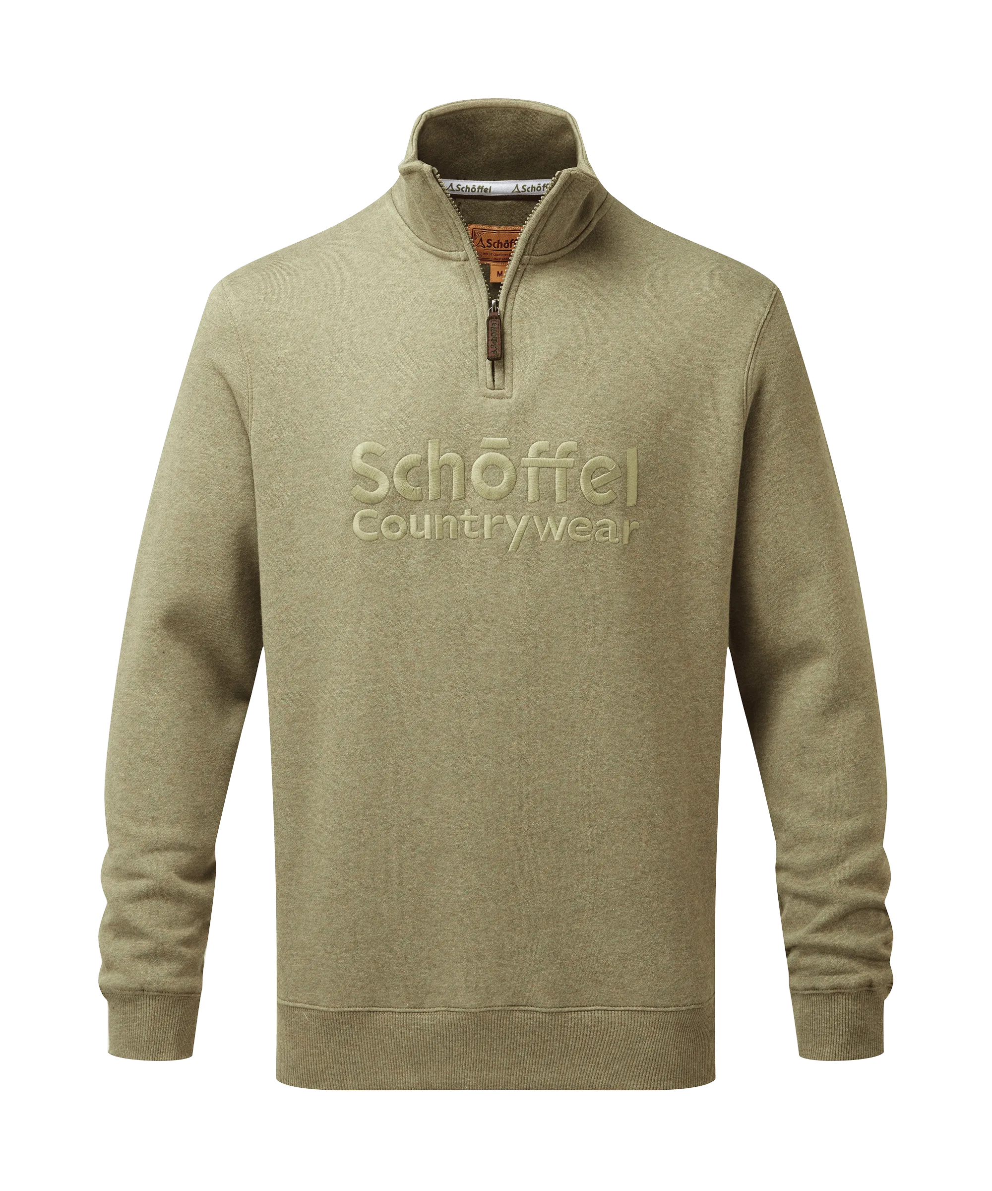 Bude Sweatshirt - Light Khaki Marl