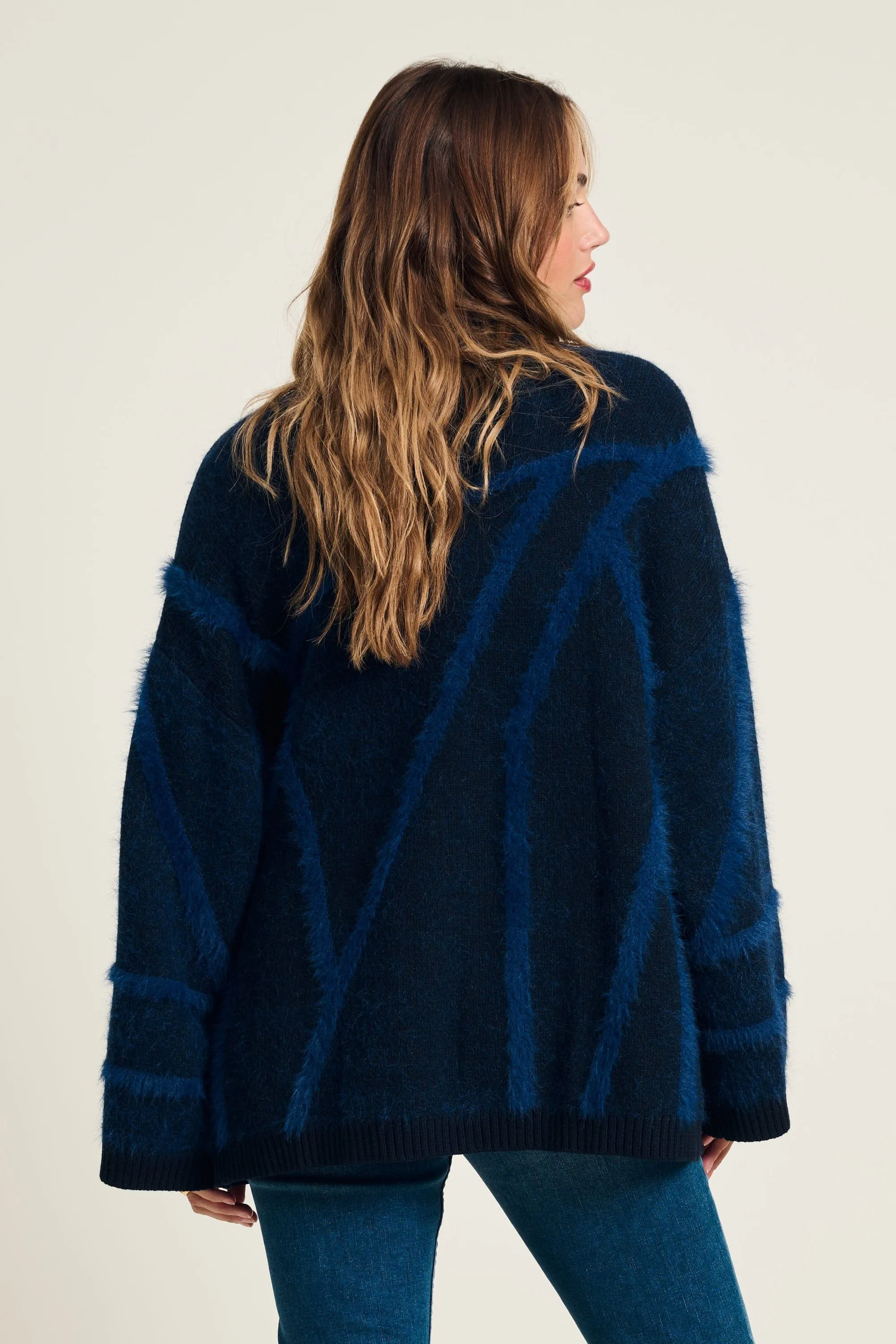 CARDIGAN - Midnight Blue