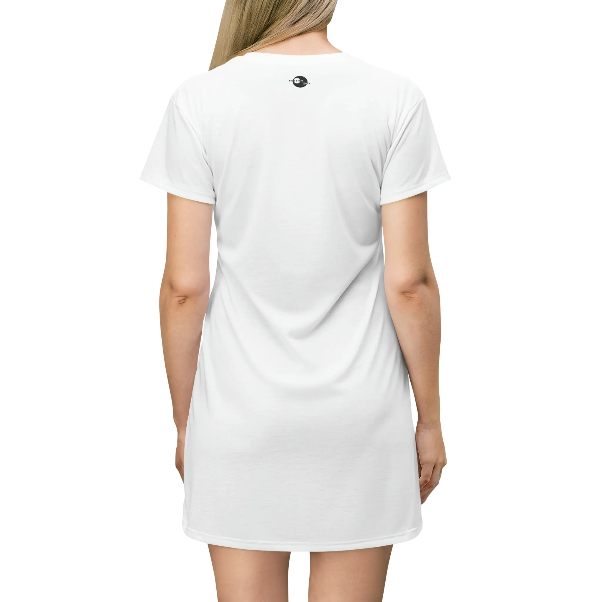 Dalí Elephants T-Shirt Dress (AOP) by Insignia