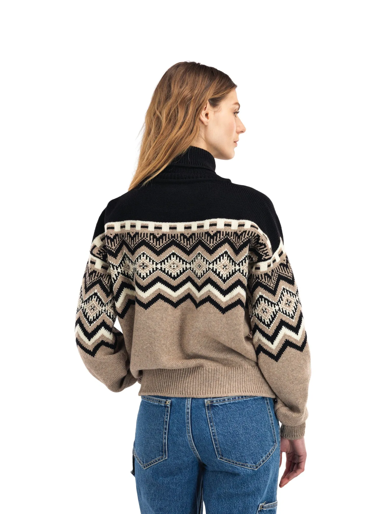 Dale of Norway | Randaberg Sweater | Women's | Brown/Black/Off White