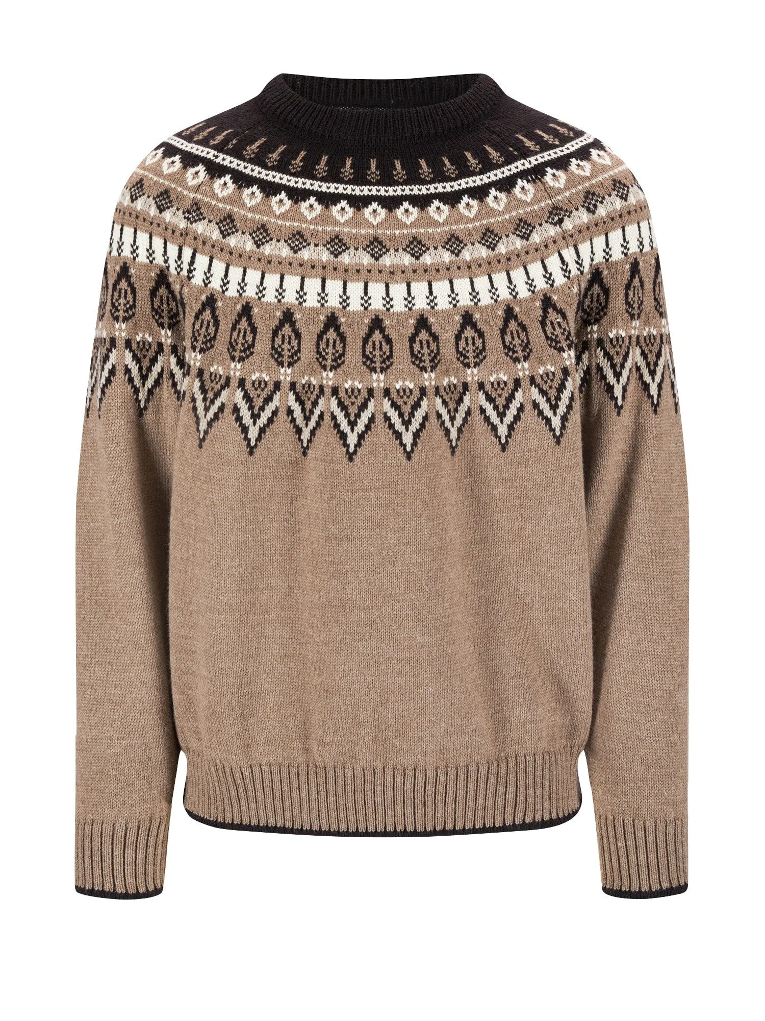 Dale of Norway | Sula Sweater | Men's | Coffee/Sand/Off White