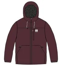 Discover Recycled Sherpa Lined Jacket - Wine