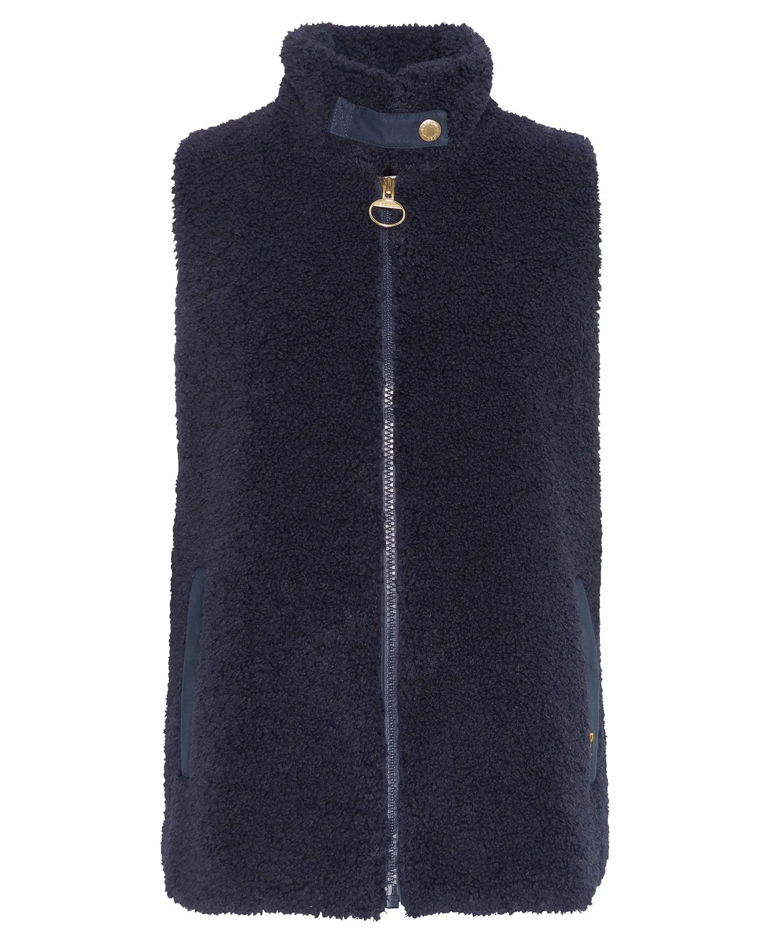 Elisha Fleece Gilet (Sand/Navy)