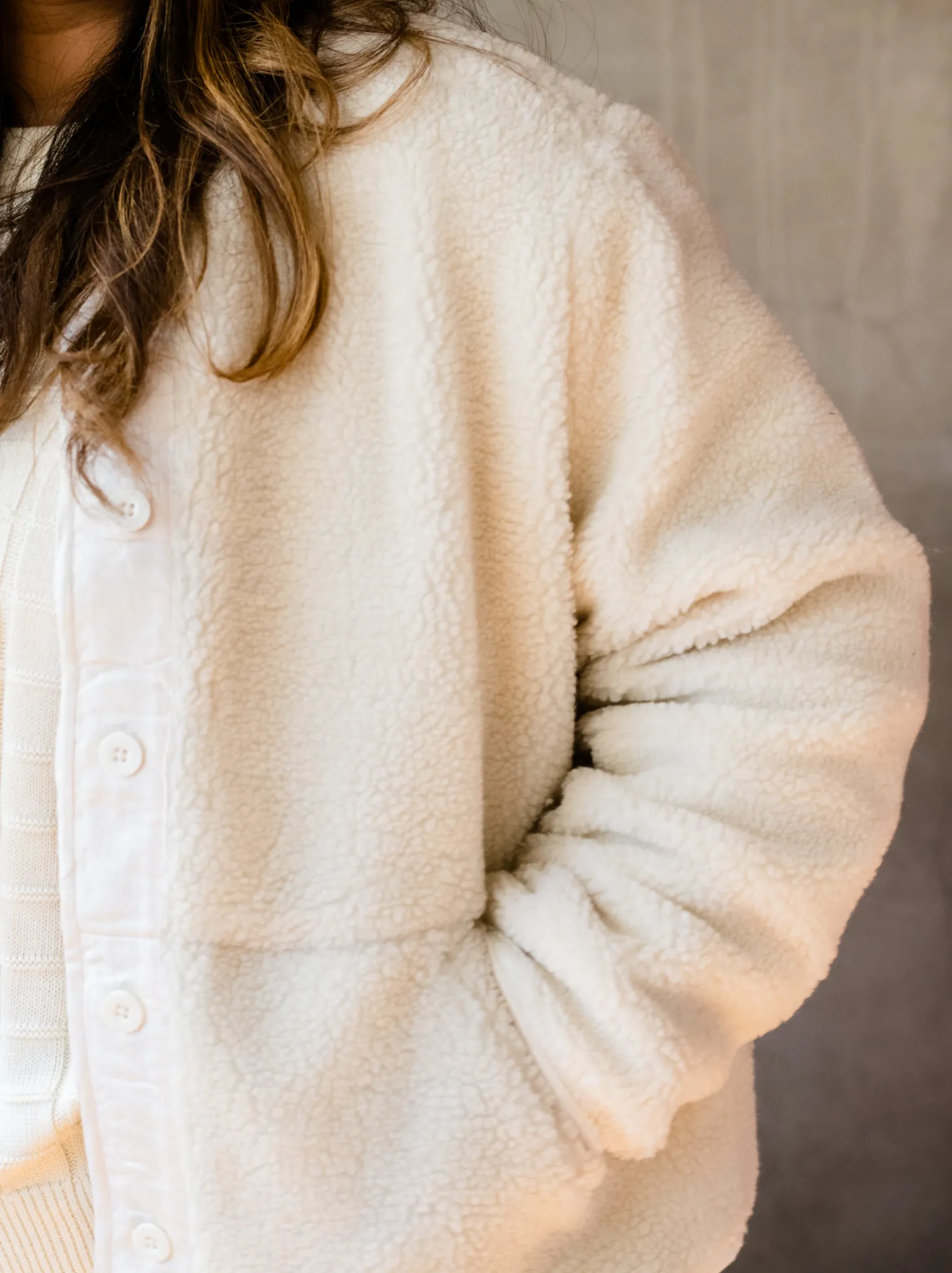 Enola Cozy Sherpa Jacket