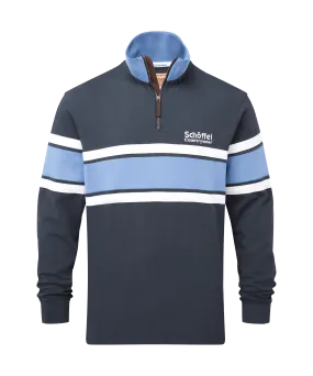 Exmouth Heritage Quarter Zip - Petrol Blue