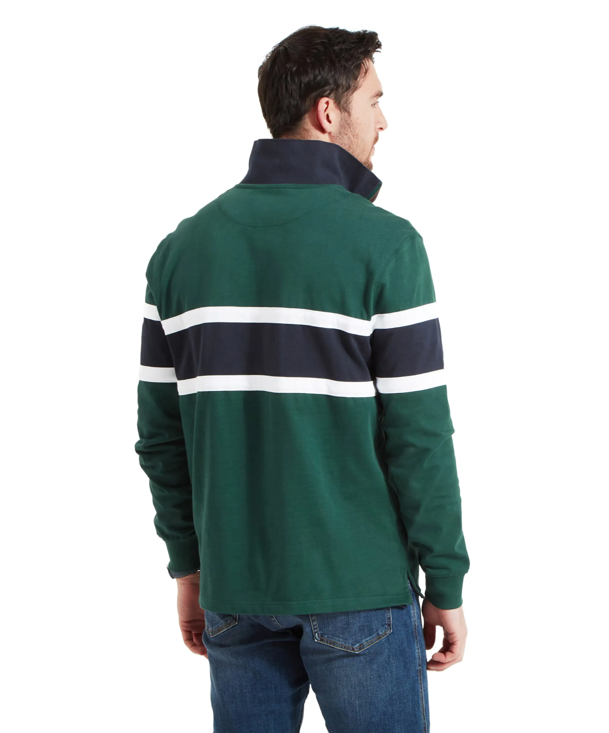 Exmouth Heritage Quarter Zip - Pine Green